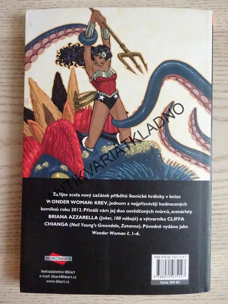 WONDER WOMAN, KREV, KOMIKS DC COMICS, **an