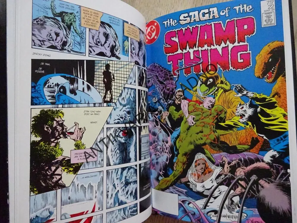 SWAMP THING, BAŽINÁČ, KOMIKS VERTIGO, **an