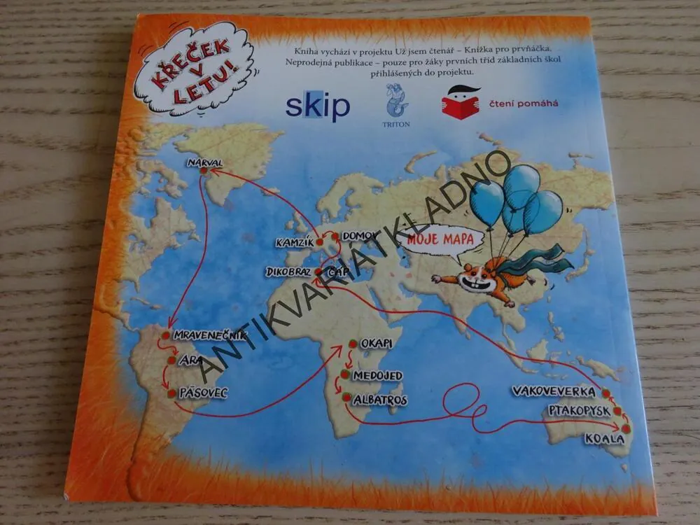 KŘEČEK V LETU, ZUZANA BARILOVÁ, MARKÉTA VYDROVÁ, **an