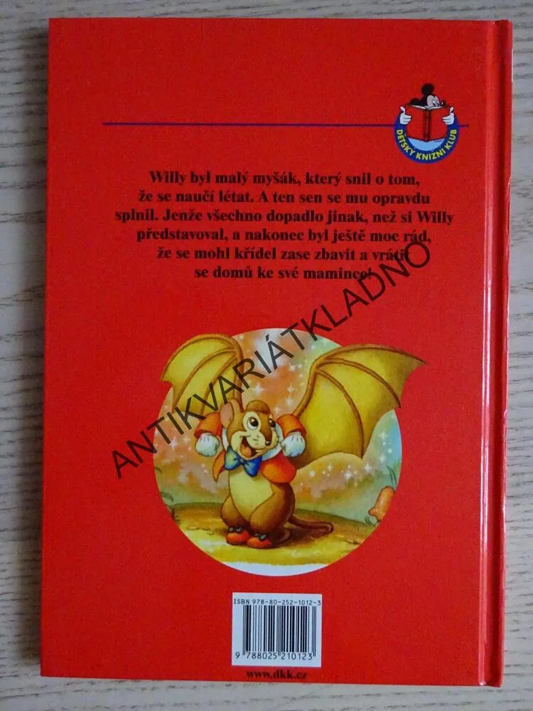 LÉTAJÍCÍ MYŠÁK, WALT DISNEY, **an