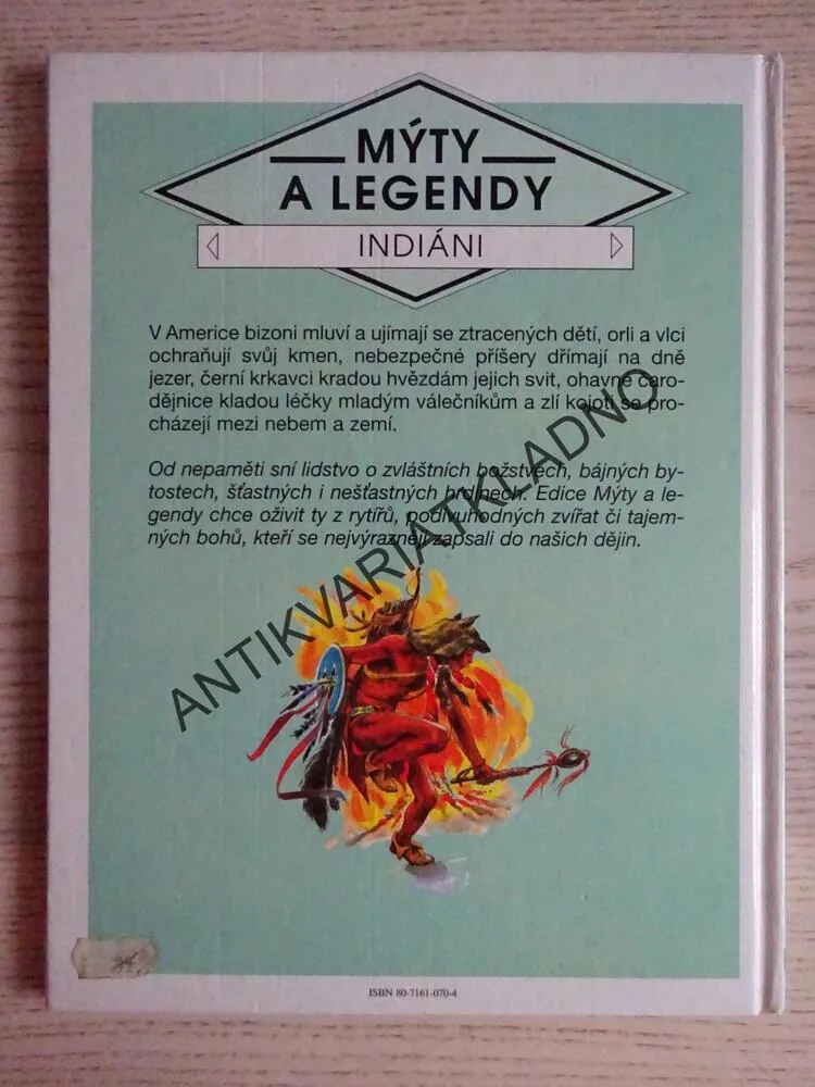 MÝTY A LEGENDY, INDIÁNI, **an