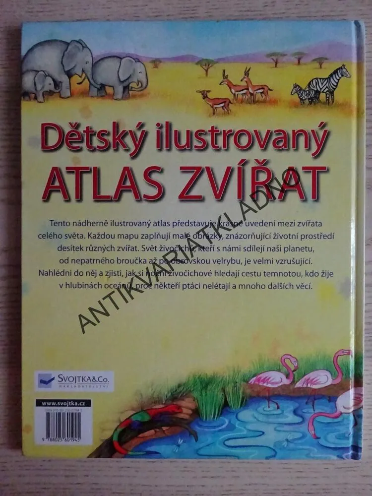 DĚTSKÝ ILUSTROVANÝ ATLAS ZVÍŘAT, **an