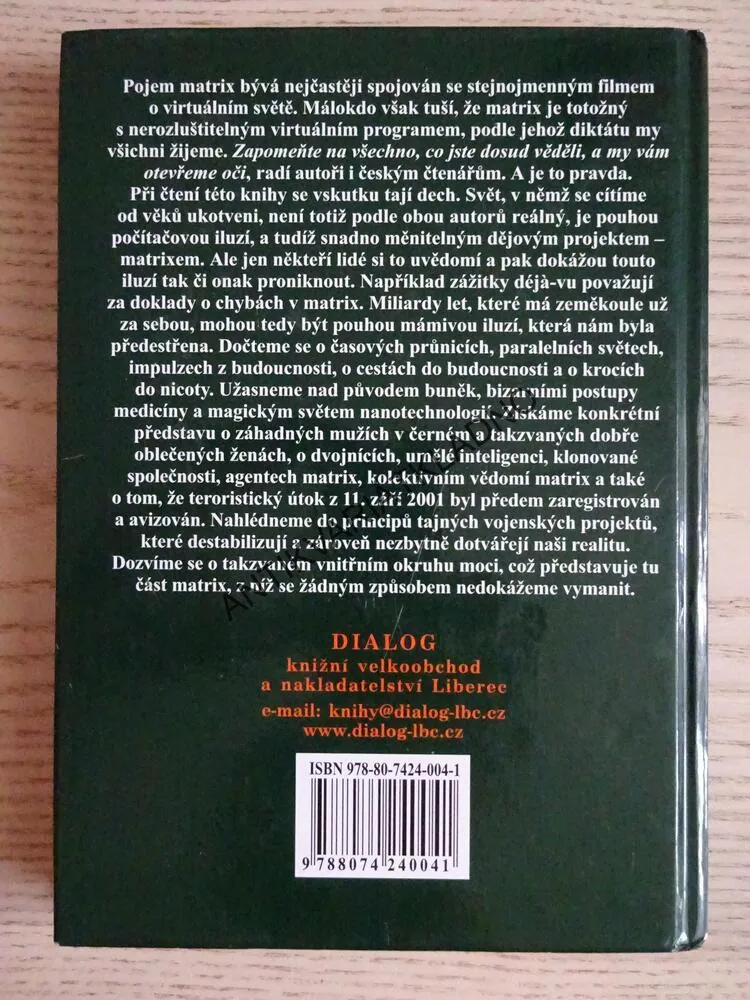 CHYBY V MATRIX, GRAZYNA FOSAROVÁ, FRANZ BLUDORF, **an