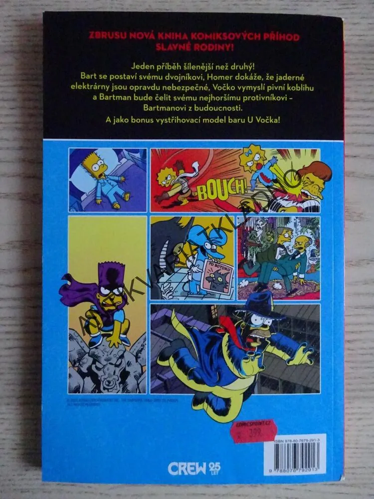 SIMPSONOVI, GIGANTICKÁ KOMIKSOVÁ JÍZDA, KOMIKS, **an