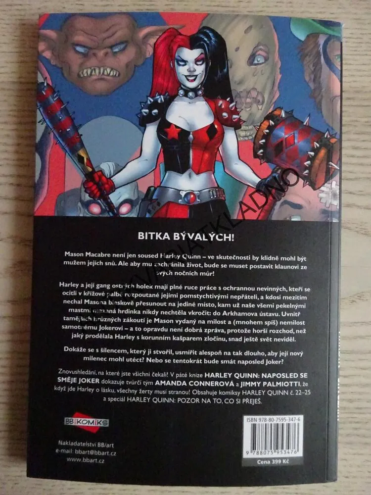 HARLEY QUINN, NAPOSLED SE SMĚJE JOKER, KOMIKS DC COMICS, **an
