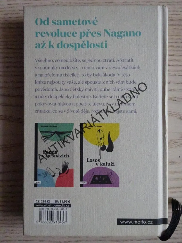 INTYMNĚ, MARKÉTA LUKÁŠKOVÁ, **an