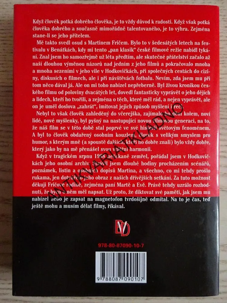 MARTIN FRIČ, MUŽ, KTERÝ ROZDÁVAL SMÍCH, MILOŠ FIALA, **an