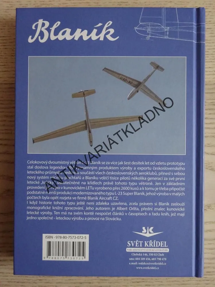 JEHO VELIČENSTVO BLANÍK, ALBERT ORLITA, **an