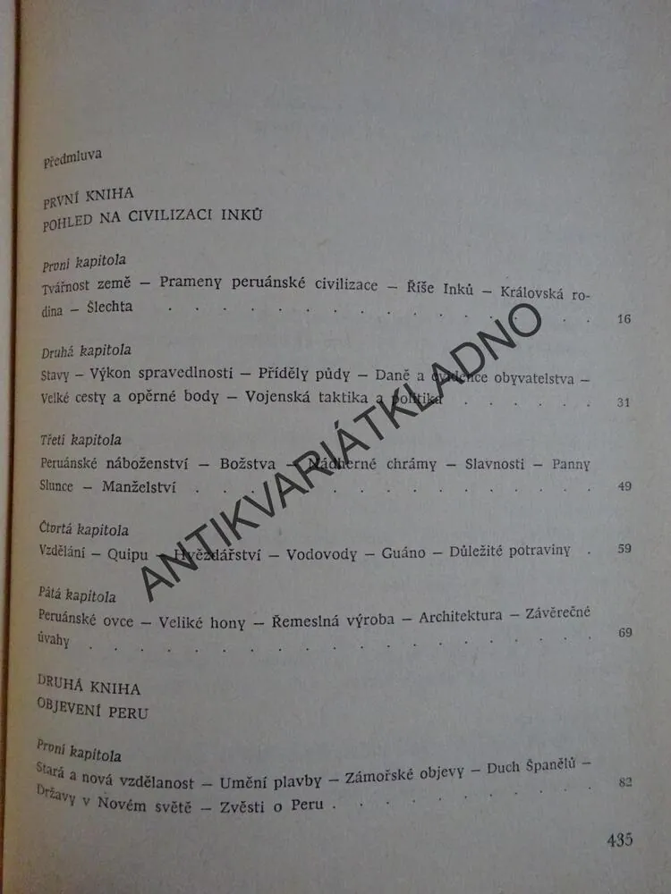 DĚJINY DOBYTÍ PERU, WILLIAM HICKLING PRESCOTT, **an