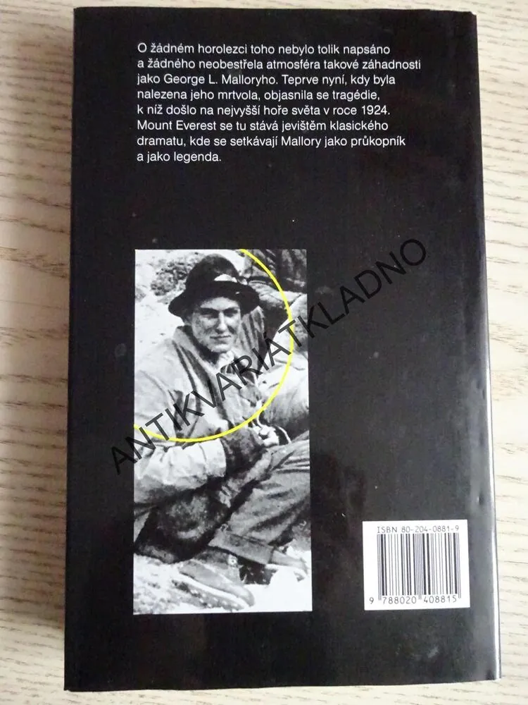 MALLORYHO DRUHÁ SMRT, REINHOLD MESSNER, **an