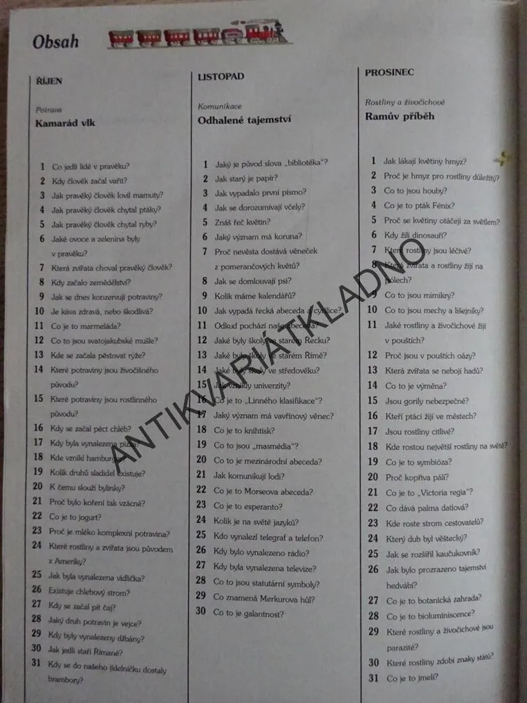 366 OTÁZEK A ODPOVĚDÍ A JEŠTĚ NĚCO NAVÍC, BEGGIOVÁ, **an