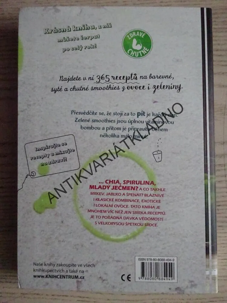SMOOTHIES NA KAŽDÝ DEN, 365 RECEPTŮ, **an