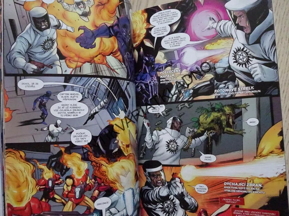 AVENGERS, SOUBOJ GHOST RIDERŮ, KOMIKS MARVEL, **an
