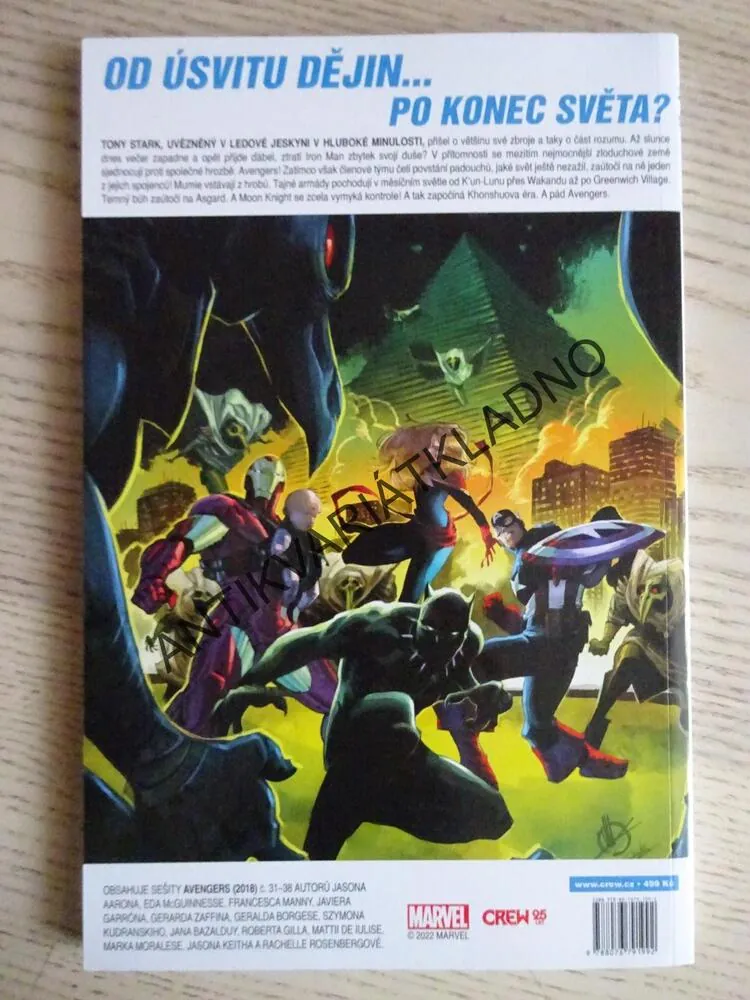 AVENGERS, KHONSHUOVA ÉRA, KOMIKS MARVEL, **an