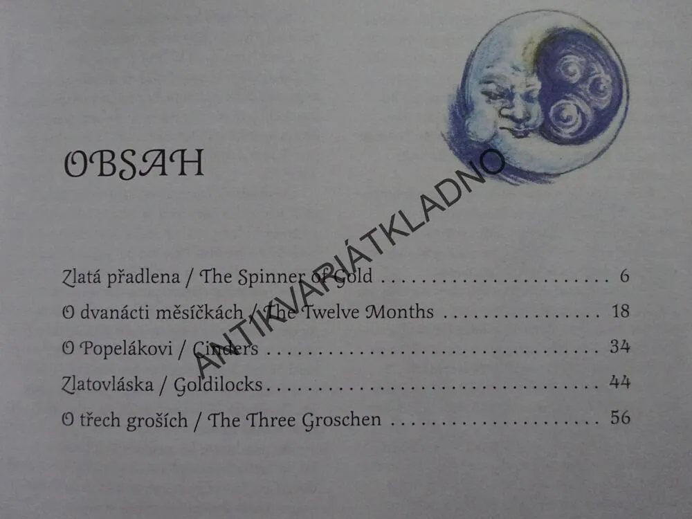 KLASICKÉ POHÁDKY V ČEŠTINĚ A V ANGLIČTINĚ, DVOJJAZYČNÉ, **an
