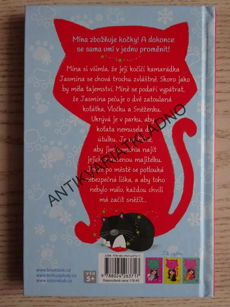MÍNA A KOČKY, VLOČKA A SNĚŽENKA HLEDAJÍ CESTU DOMŮ, ELLY MOONHEARTOVÁ, **an