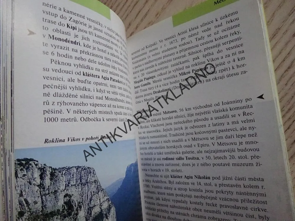 ŘECKO, PRŮVODCE DO KAPSY, **an
