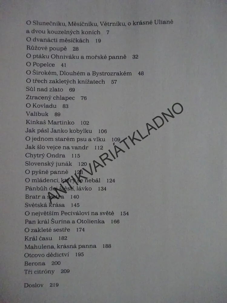 MAHULENA, KRÁSNÁ PANNA, **an