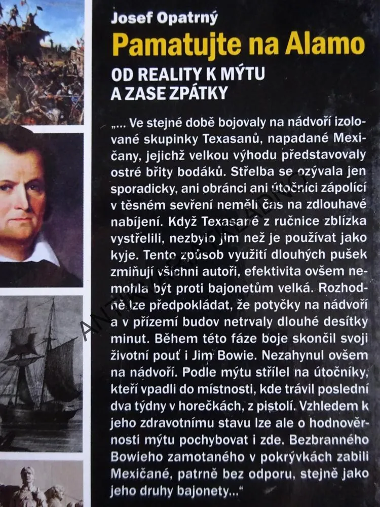 PAMATUJTE NA ALAMO, JOSEF OPATRNÝ, **an