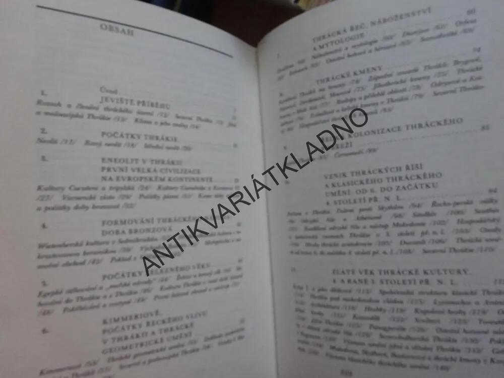 THRÁKOVÉ, JAN BOUZEK, **an