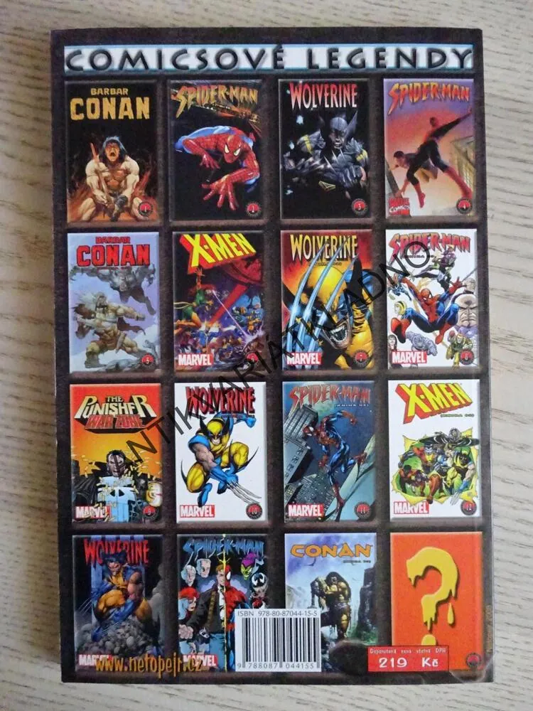 BARBAR CONAN (KNIHA 03), COMICSOVÉ LEGENDY 15, **an