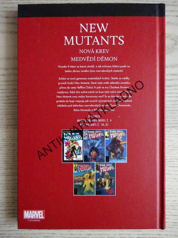 NEW MUTANTS, KOMIKS MARVEL 72., **an