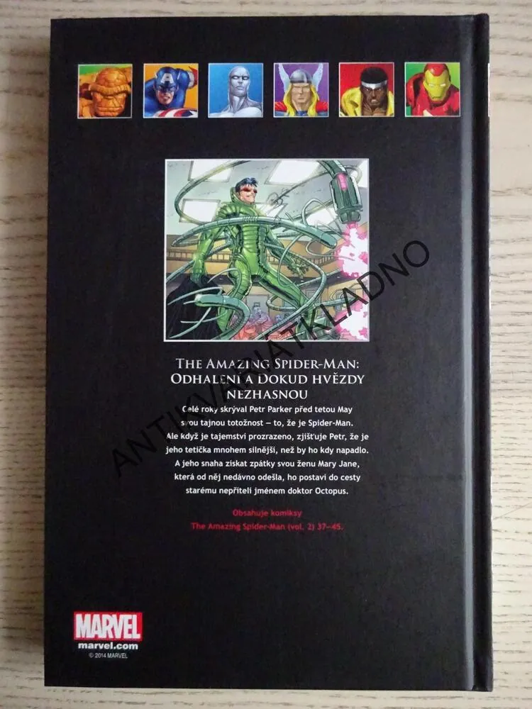 THE AMAZING SPIDER-MAN, SPIDERMAN, ODHALENÍ A DOKUD HVĚZDY NEZHASNOU, KOMIKS MARVEL 24, **an