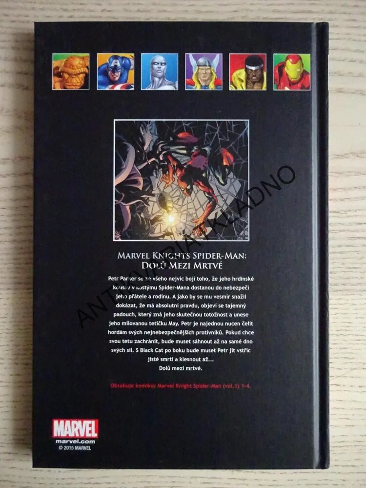 THE AMAZING SPIDER-MAN, SPIDERMAN, DOLŮ MEZI MRTVÉ, KOMIKS MARVEL 63, **an