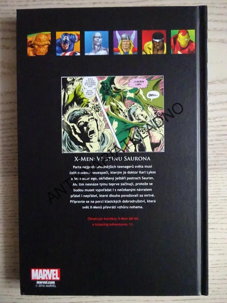 X-MEN, VE STÍNU SAURONA, KOMIKS MARVEL 100, **an