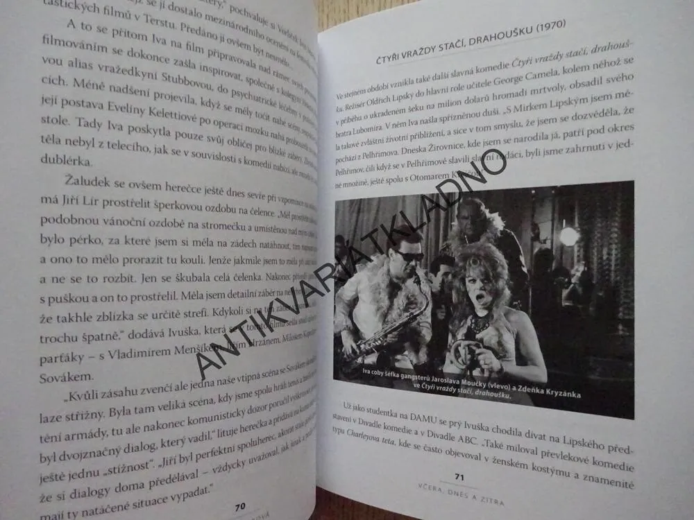 VČERA, DNES A ZÍTRA, IVA JANŽUROVÁ, PETR MACEK, **an