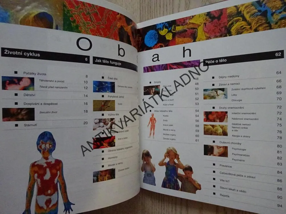 ŠKOLNÍ ENCYKLOPEDIE PRO MLÁDEŽ, LAROUSSE, LIDSKÉ TĚLO, **an