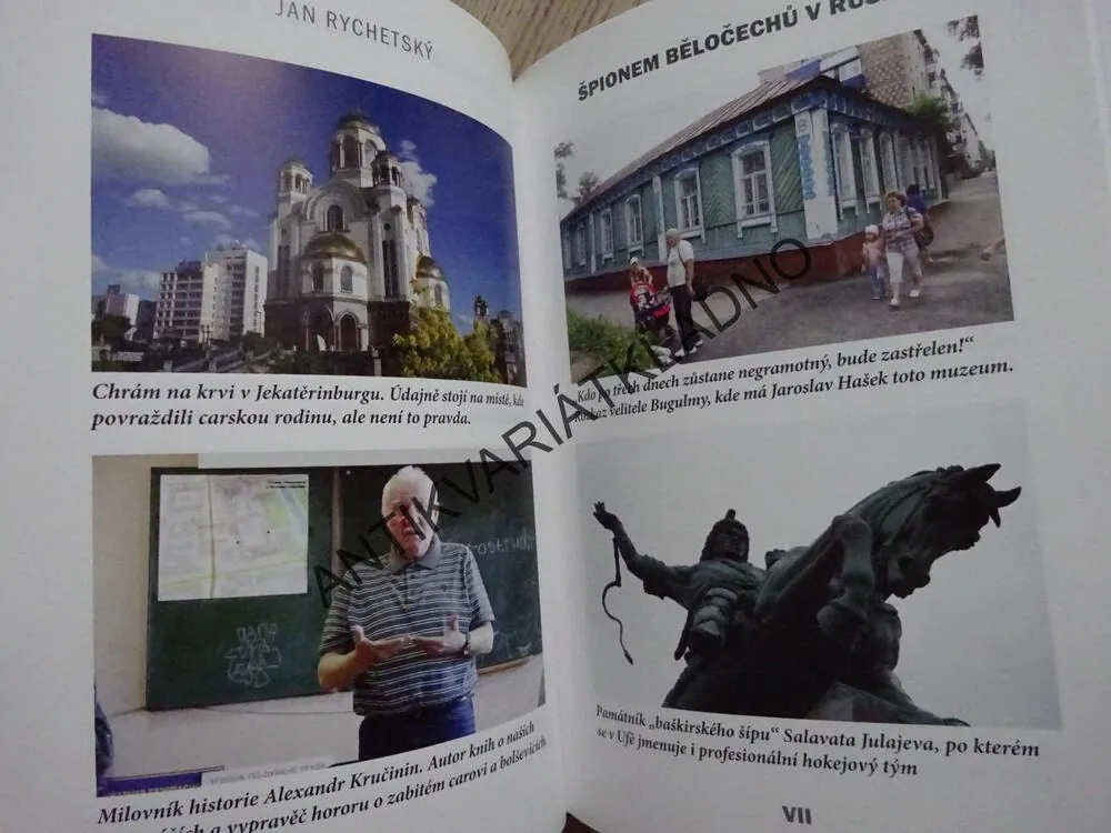 ŠPIONEM BĚLOČECHŮ V RUSKU, JAN RYCHETSKÝ, **an