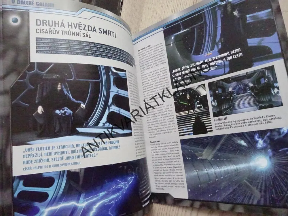 STAR WARS 11. - DRUHÁ HVĚZDA SMRTI, SMRTOMOSNÁ BITEVNÍ STANICE IMPERIA