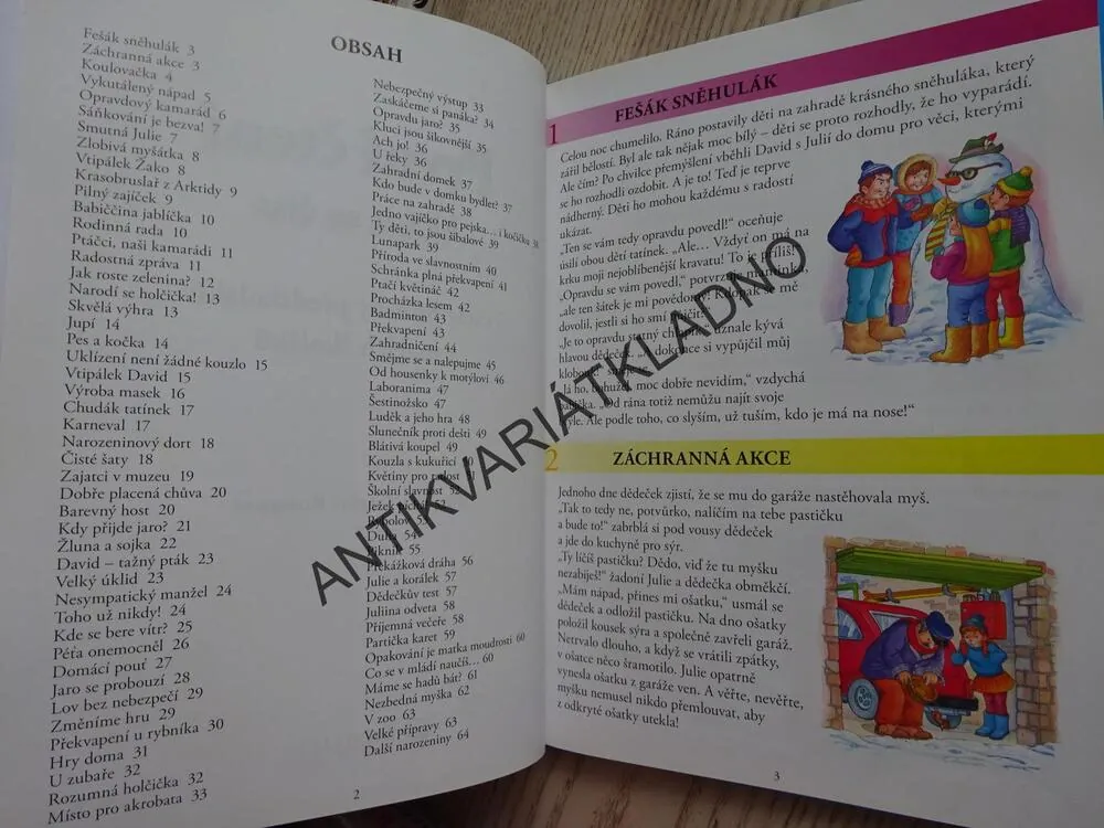 PRVNÍ ČTENÍ, VELKÁ PÍSMENA, **an