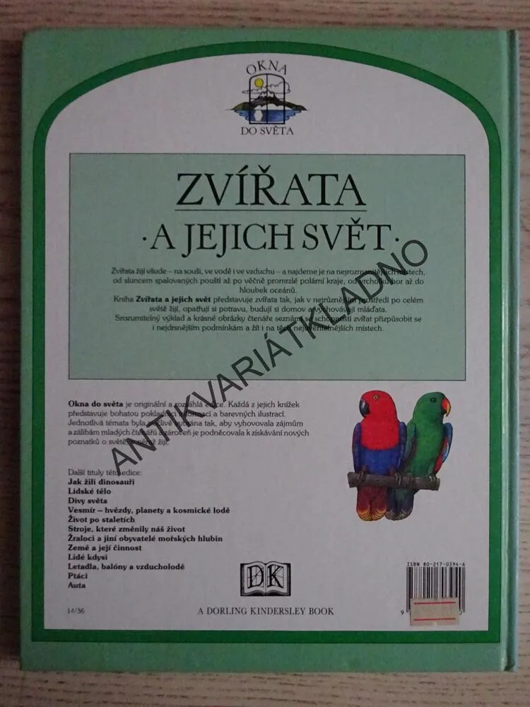 ZVÍŘATA A JEJICH SVĚT, DR. JOHN FELTWELL, **an