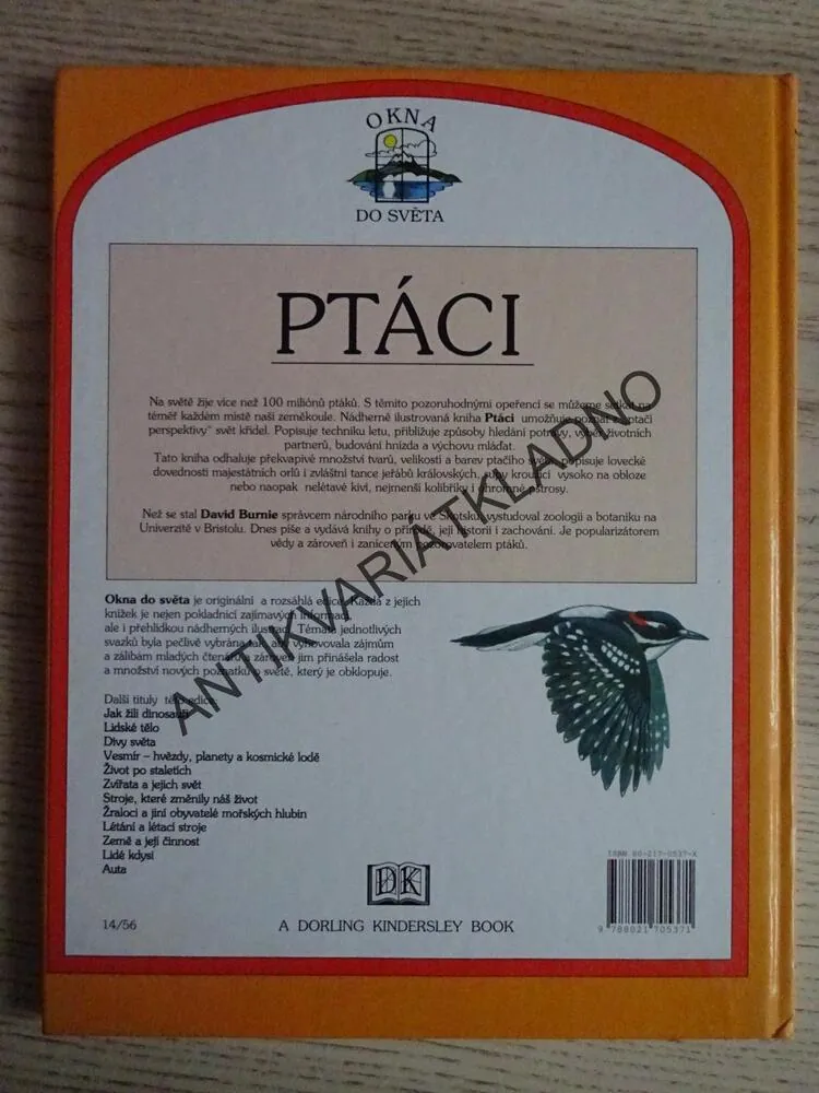 PTÁCI, DAVID BURNIE, **an