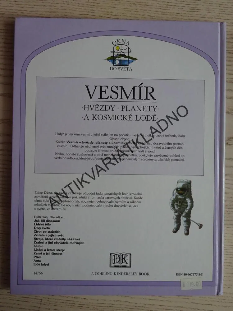 VESMÍR: HVĚZDY, PLANETY A KOSMICKÉ LODĚ, SUE BECKLAKE, **an