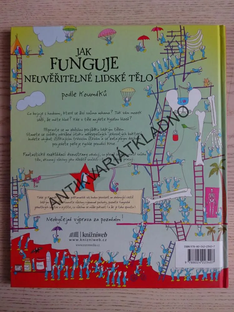 JAK FUNGUJE NEUVĚŘITELNÉ LIDSKÉ TĚLO PODLE KOUMÁKŮ, RICHARD WALKER, **an