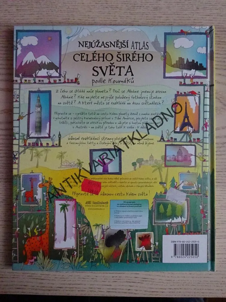 NEJÚŽASNĚJŠÍ ATLAS CELÉHO ŠIRÉHO SVĚTA PODLE KOUMÁKŮ, SIMON ADAMS, **an