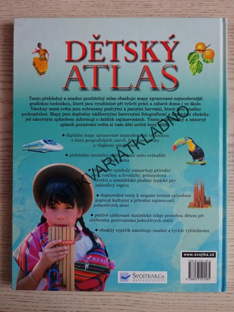 DĚTSKÝ ATLAS, **an
