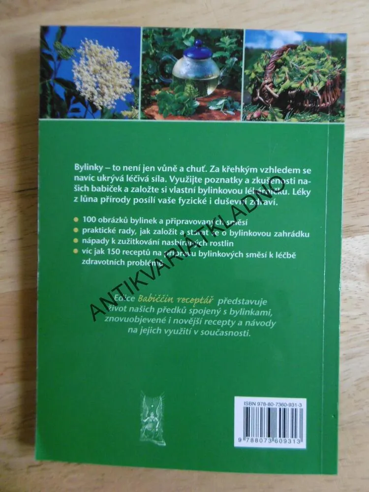 BYLINKOVÁ LÉKÁRNA, BABIČČIN RECEPTÁŘ