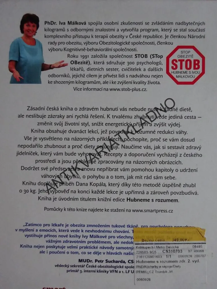 HUBNEME S ROZUMEM ZDRAVĚ A NATRVALO, IVA MÁLKOVÁ, **an