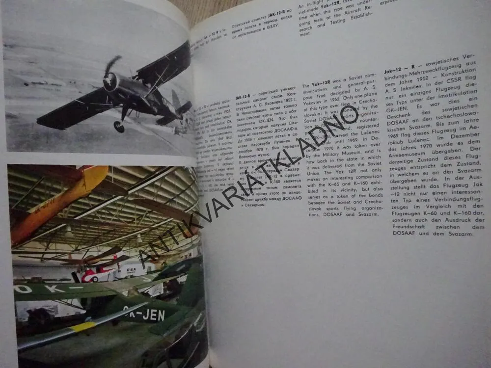 EXPOZICE LETECTVA A PROTIVZDUŠNÉ OBRANY, LETADLO, **an