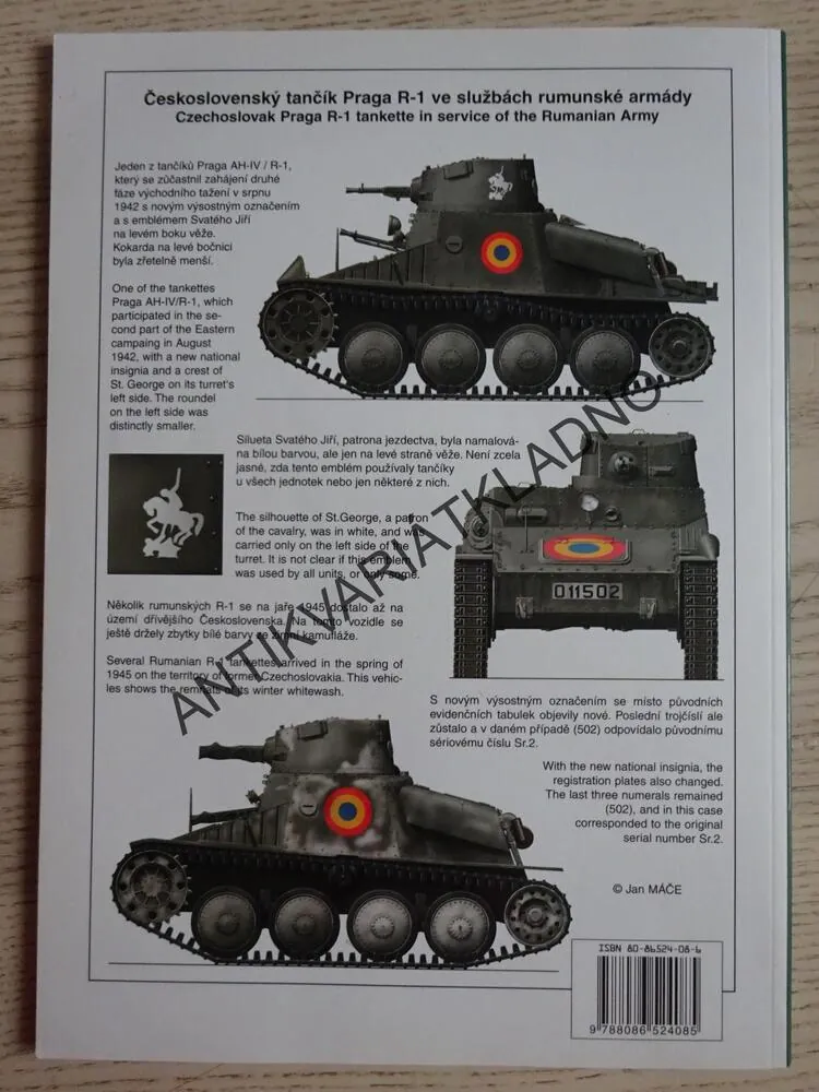 EXPORTNÍ TANČÍKY PRAGA, EXPORT TANKETTES, FRANCEV, **an