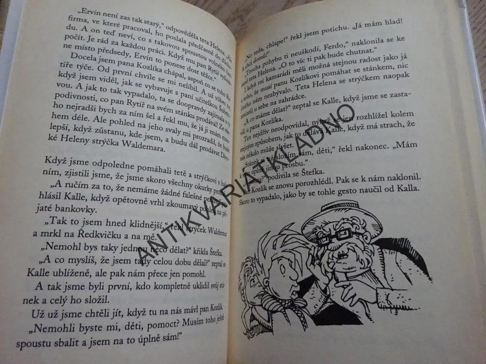 ČTYŘI A PŮL KAMARÁDA A OSUDNÝ DŘEP, JOACHIM FRIEDRICH, **an