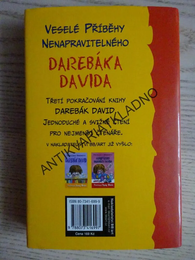 POMSTA DAREBÁKA DAVIDA, FRANCESCA SIMONOVÁ, TONY ROSS, **an