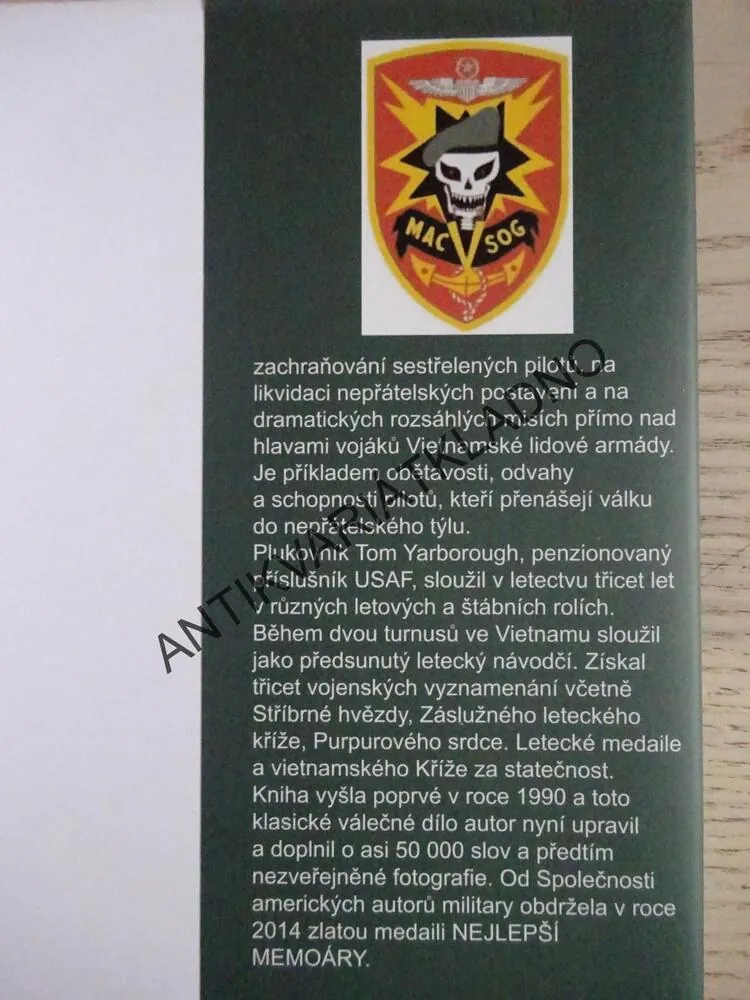 OPERACE STEPNÍ POŽÁR, TOM YARBOROUGH, **an