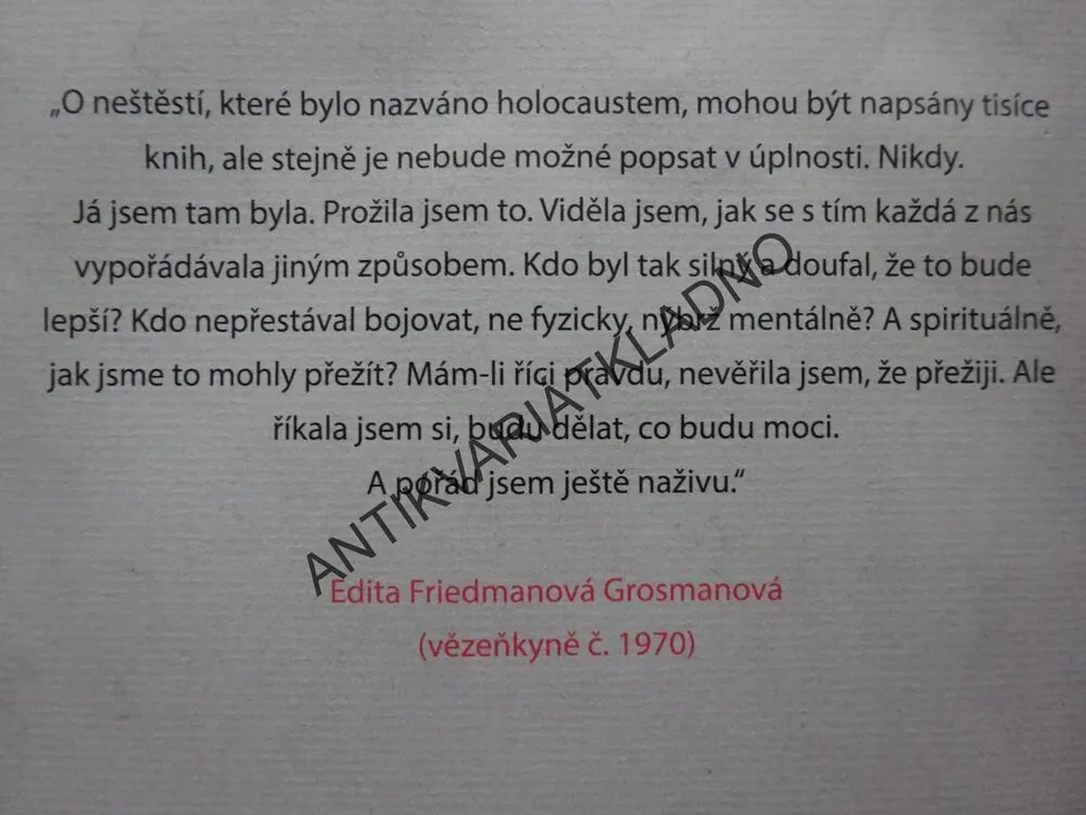 999, PŘÍBĚH ŽEN Z PRVNÍHO TRANSPORTU DO OSVĚTIMI, HEATHER DUNE MACADAMOVÁ, **an