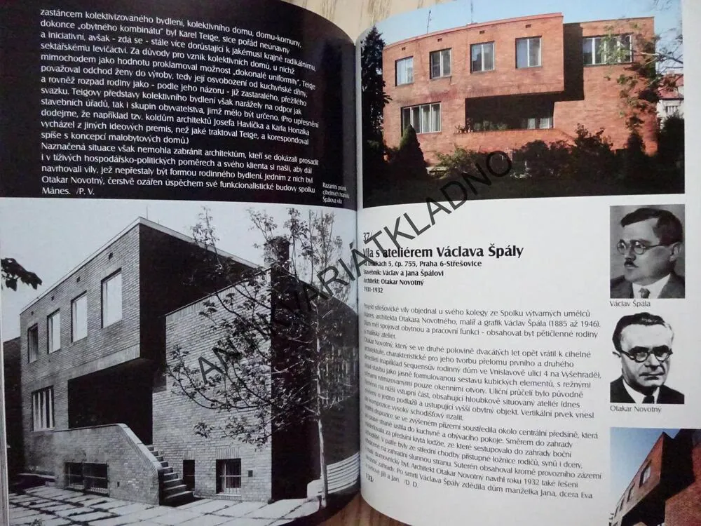 SLAVNÉ PRAŽSKÉ VILY, PŘEMYSL VEVERKA, RADOMÍRA SEDLÁKOVÁ A DALŠÍ, **an