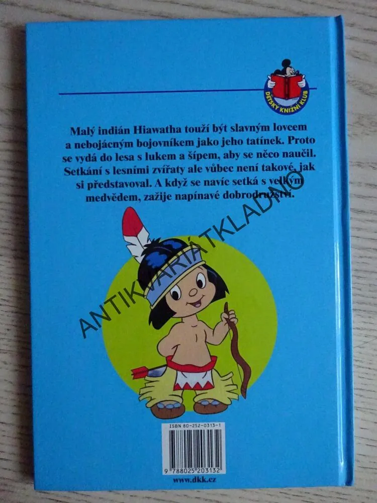 MALÝ HIAWATHA NA LOVU, WALT DISNEY, **an
